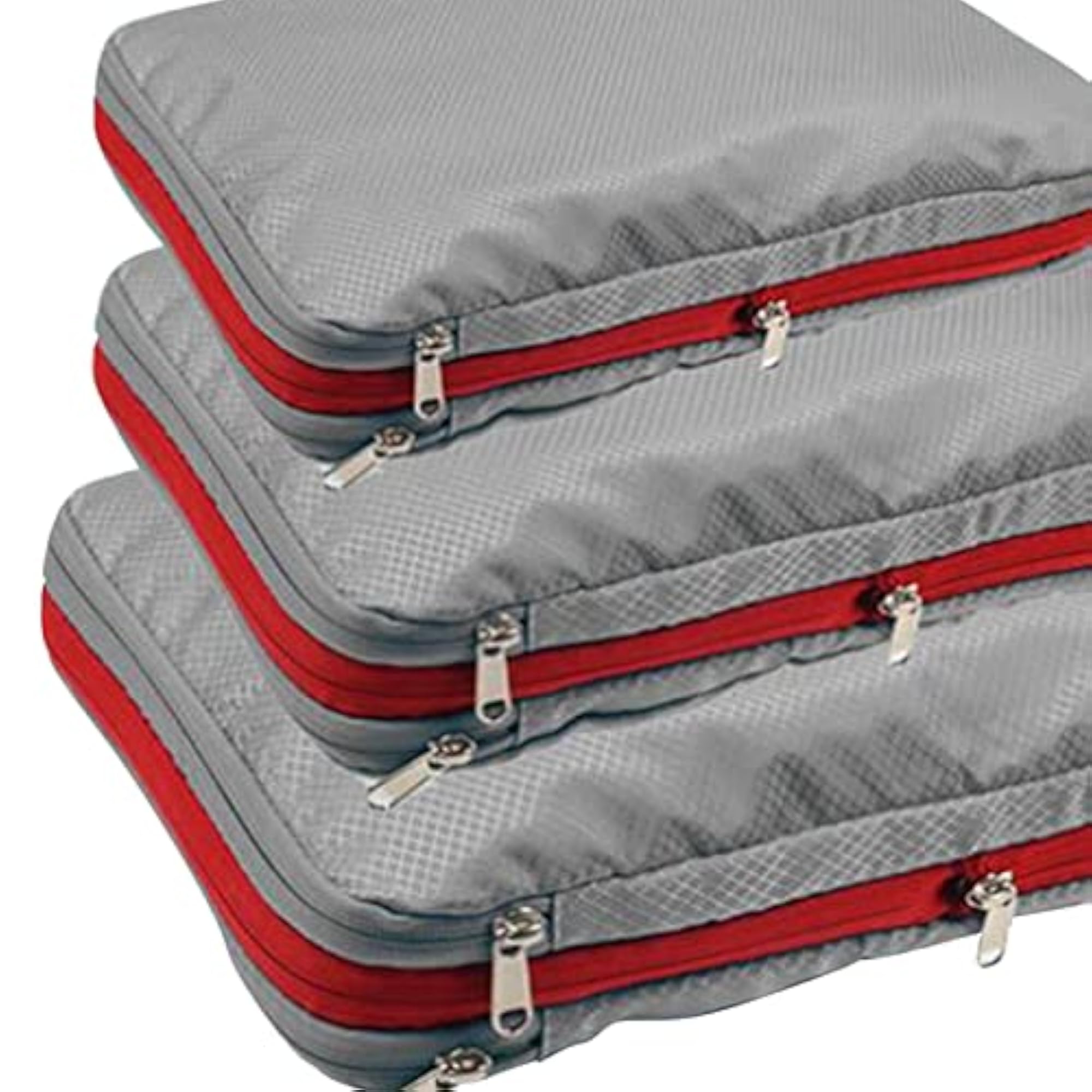 3Pcs Compression Packing Cubes Set, Gray